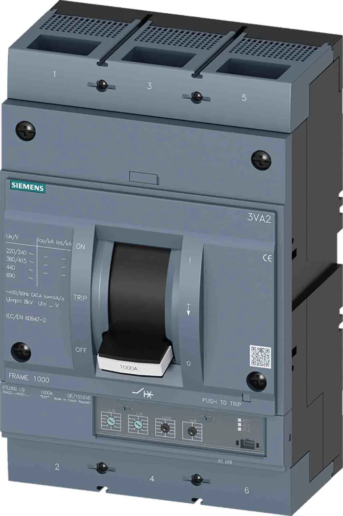 SENTRON 3VA MCCB, Microprocessor Trip Unit - 3VA2580-5HN32-0AA0