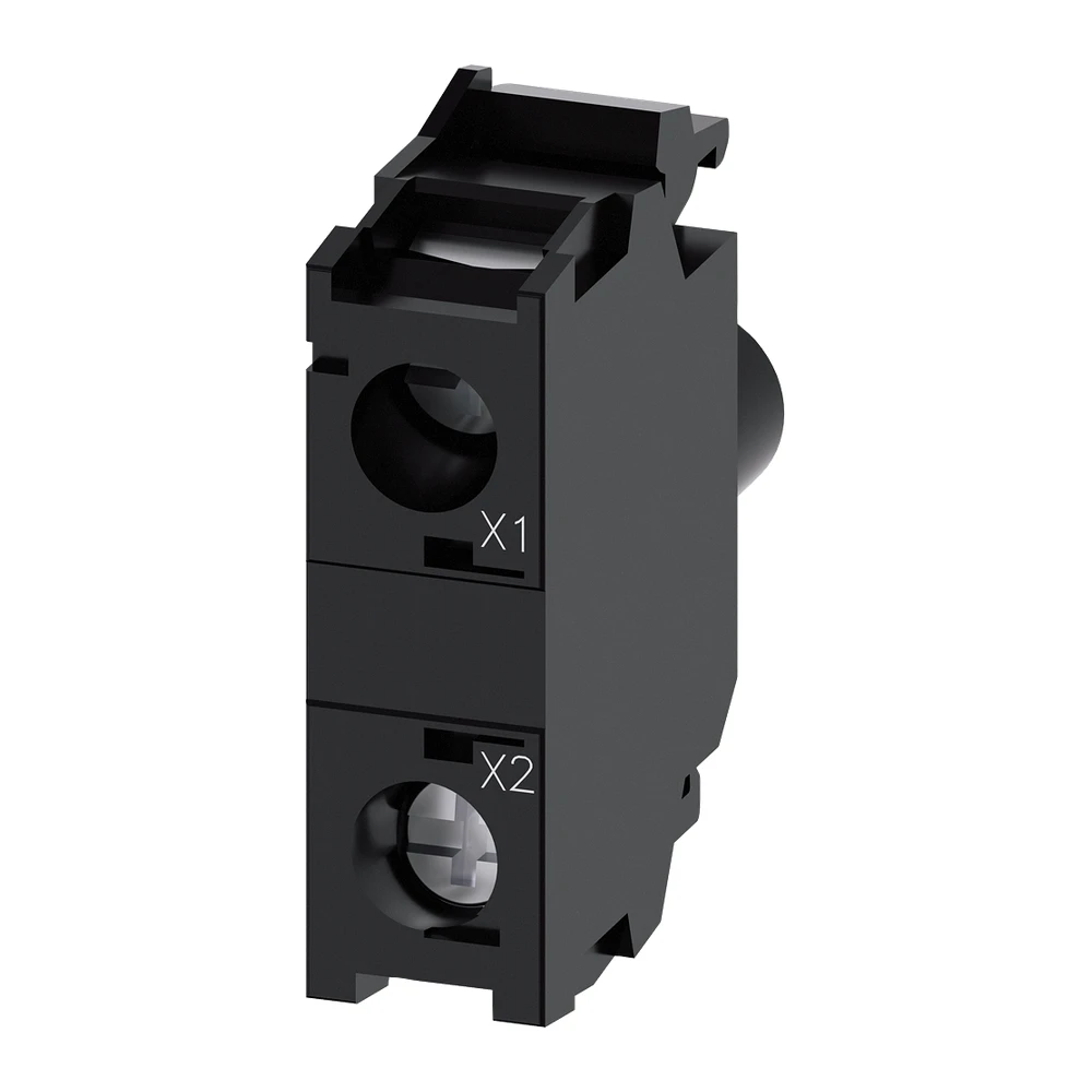 LED module with integrated LED 24-240 V AC/DC-3SU1401-1BH40-1AA0