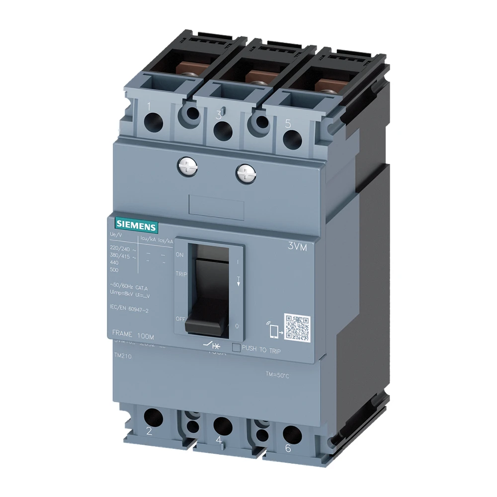 SENTRON 3VM, Thermal Magnetic Trip Unit - 3VM1080-3ED32-0AA0
