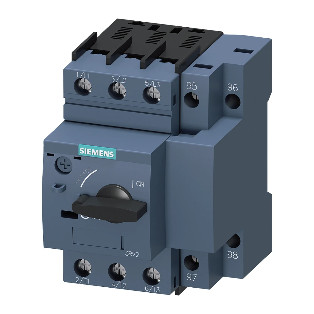 Motor Protection Circuit Breaker, SIRIUS 3RV2 Series, Thermal Magnetic Protection, Variant AA10 - 3RV2111-1AA10