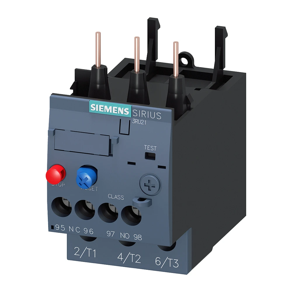 Thermal Overload Relay, SIRIUS 3RU2 Series, Motor Protection Relay, Variant KB008K - 3RU2126-1KB00-8K