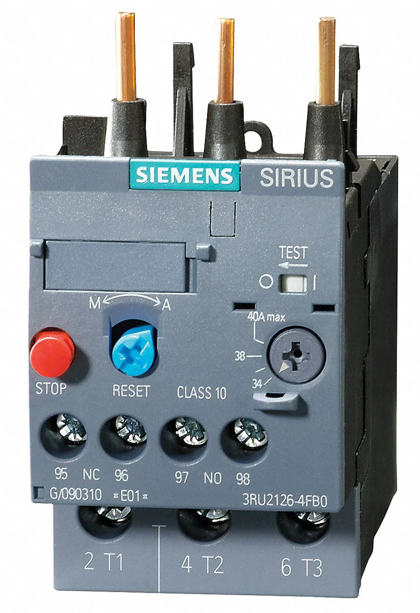 Thermal Overload Relay, SIRIUS 3RU2 Series, Motor Protection Relay, Variant EB0 - 3RU2126-1EB0