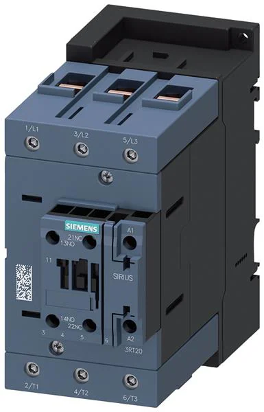 Power Contactors, SIRIUS 3RT2 Series, 3-Pole, Screw Terminals, AC-3 Duty, Coil Variant KB40 - 3RT2046-1KB40