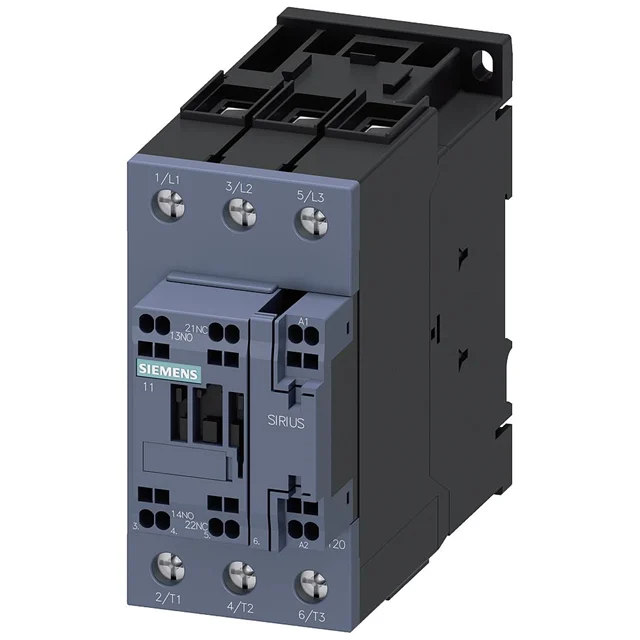 Power Contactors, SIRIUS 3RT2 Series, 3-Pole, Screw Terminals, AC-3 Duty, Coil Variant AP00 - 3RT2036-3AP00