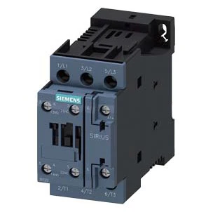 Power Contactors, SIRIUS 3RT2 Series, 3-Pole, Screw Terminals, AC-3 Duty, Coil Variant BM408K - 3RT2027-1BM408K