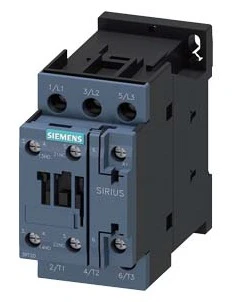 Power Contactors, SIRIUS 3RT2 Series, 3-Pole, Screw Terminals, AC-3 Duty, Coil Variant AG20 - 3RT2027-1AG20