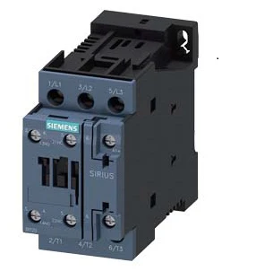 Power Contactors, SIRIUS 3RT2 Series, 3-Pole, Screw Terminals, AC-3 Duty, Coil Variant BB408K - 3RT2026-1BB408K