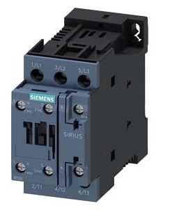 Power Contactors, SIRIUS 3RT2 Series, 3-Pole, Screw Terminals, AC-3 Duty, Coil Variant BB408K - 3RT2025-1BB408K