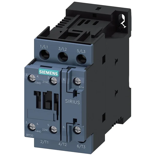 Power Contactors, SIRIUS 3RT2 Series, 3-Pole, Screw Terminals, AC-3 Duty, Coil Variant BB40 - 3RT2025-1BB40