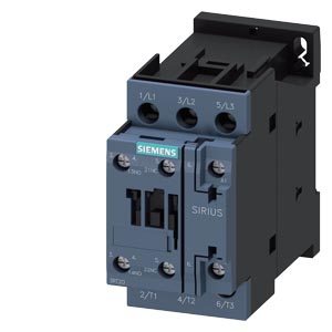 Power Contactors, AC-3 18A, 7.5kW/400V, AC Coil, 3-Pole, Screw Terminals, S0 Size - 3RT2023-1AP00