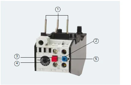 Thermal Overload Relay, 3UA Series, Variant D - 3UA52001D