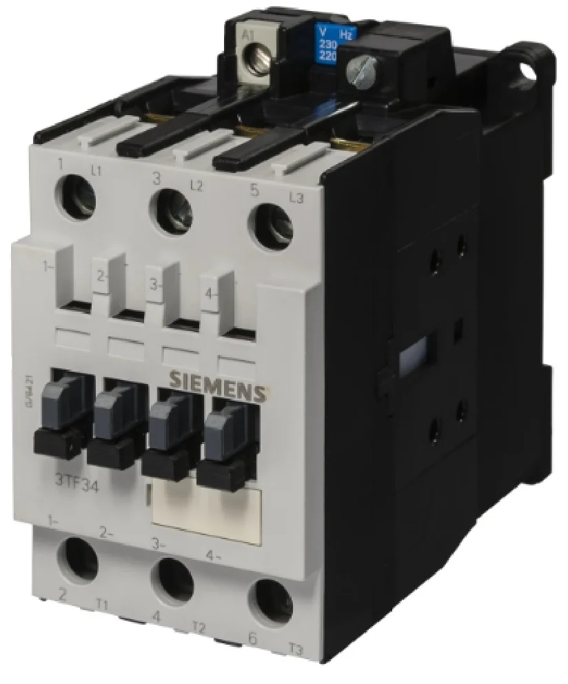 Power Contactor, 3TF Series, 3-Pole, DC Coil, Variant BF4 - 3TF34000BF4