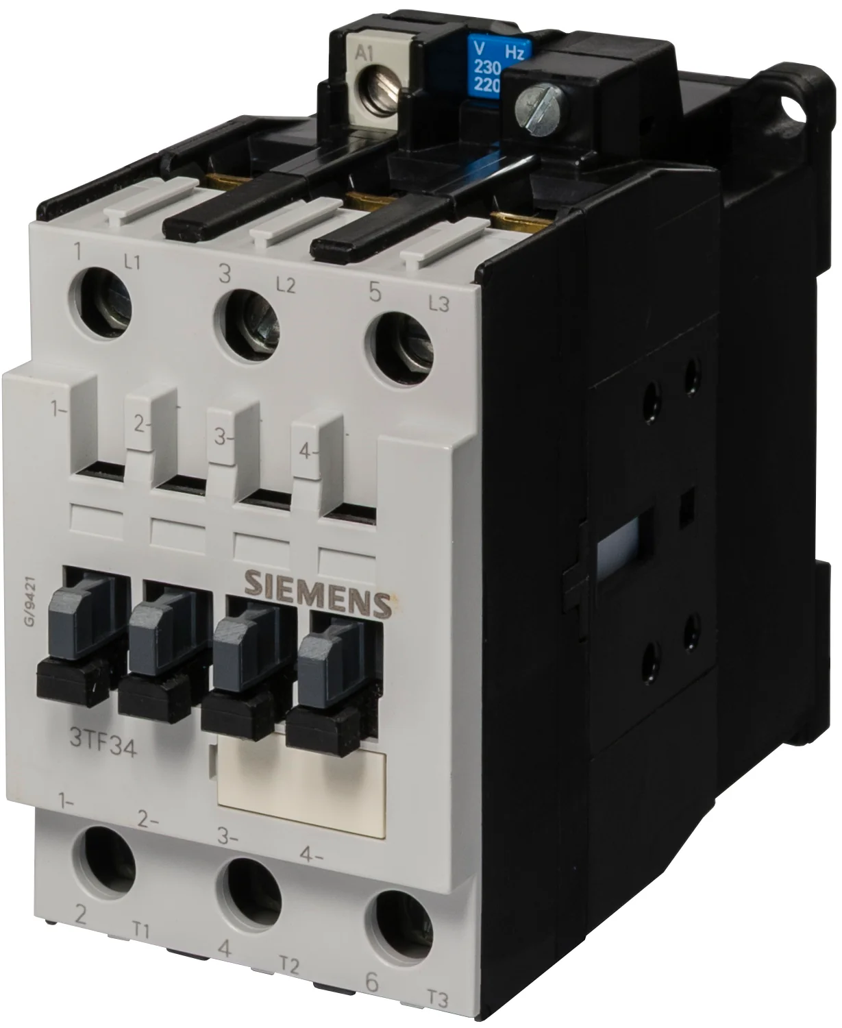 Power Contactor, 3TF Series, 3-Pole, DC Coil, Variant BB4 - 3TF34000BB4