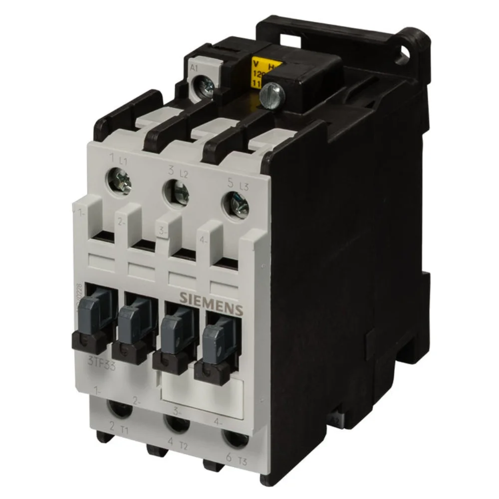 Power Contactor, 3TF Series, 3-Pole, DC Coil, Variant BF4 - 3TF33000BF4