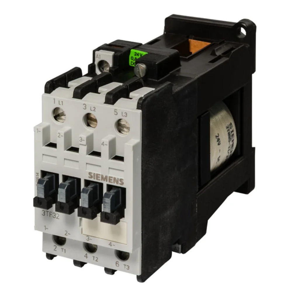 Power Contactor, 3TF Series, 3-Pole, DC Coil, Variant BF4 - 3TF32000BF4