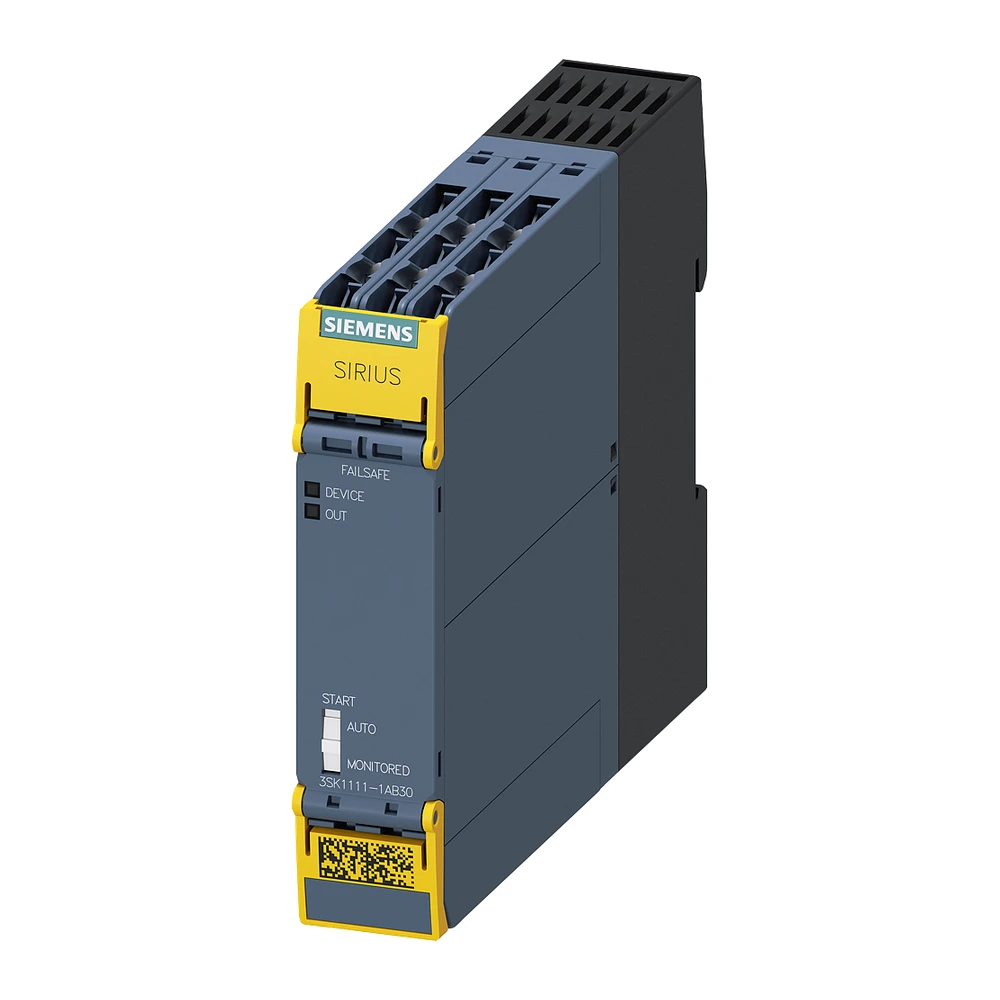 Safety Relay, SIRIUS 3SK1 Series, Basic Unit, Variant AB30 - 3SK11111AB30