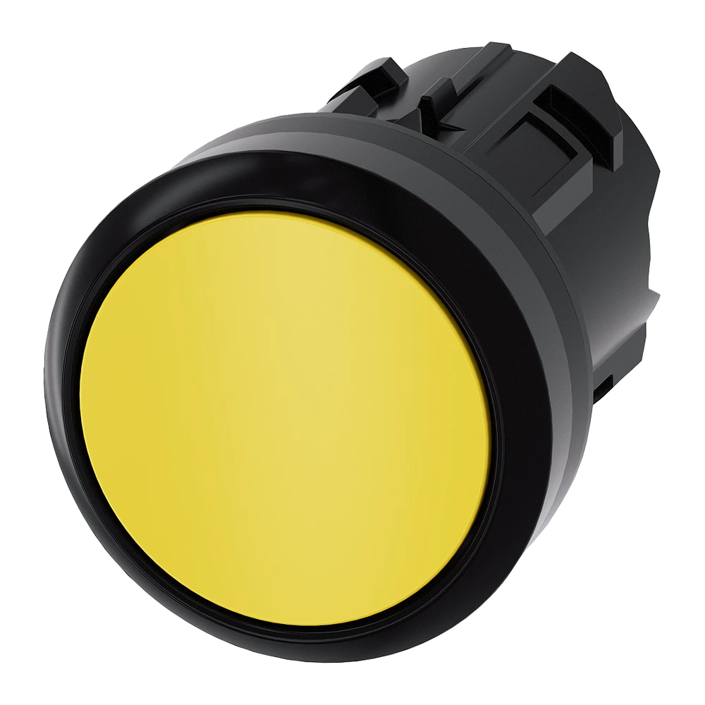 Push Button Actuator, SIRIUS ACT 3SU1 Series, Flush Type, Variant AB300AA0 - 3SU10000AB300AA0