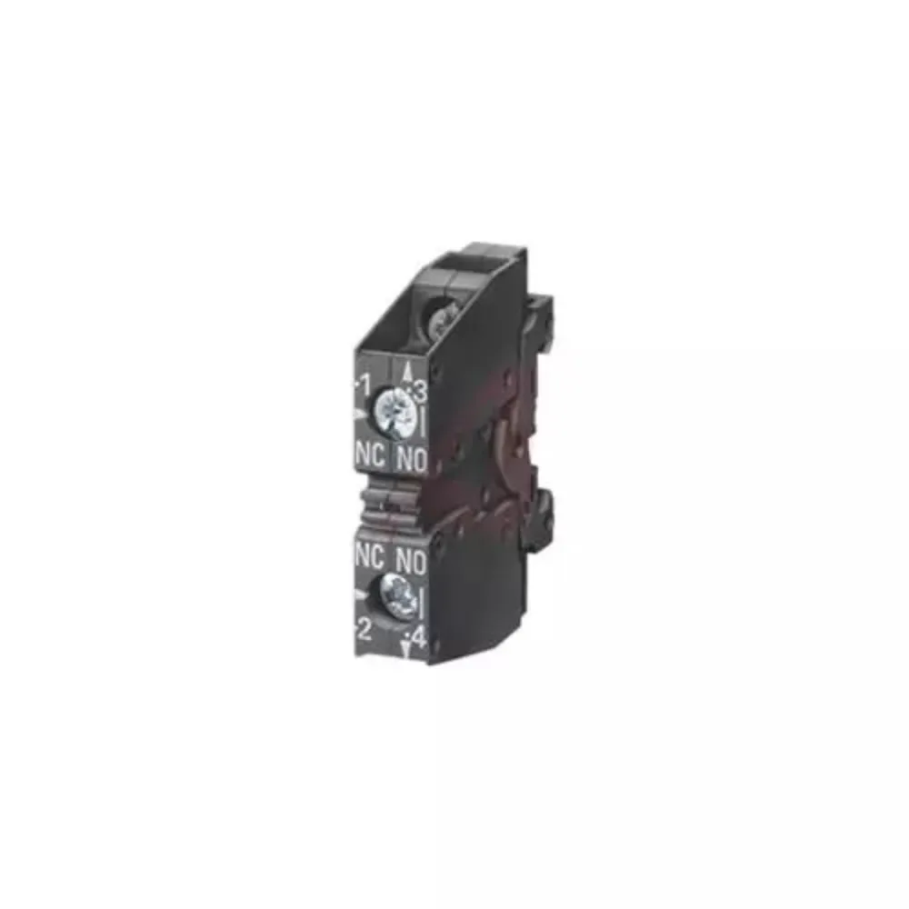 Contact block, 1 NO + 1 NC, screw terminal, front plate mounting - 3SB5400-0A