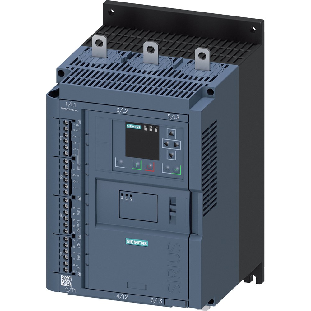 Soft Starter, SIRIUS 3RW55 Series, High Performance Soft Starter, Variant HA14 - 3RW5556-6HA14