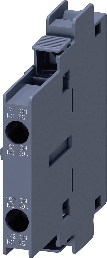 Auxiliary Contact Blocks (S6 - S12), 2 Pole Second Laterally mountable Auxiliary Contact blocks S6 - S1 - 3RH1921-1KA02