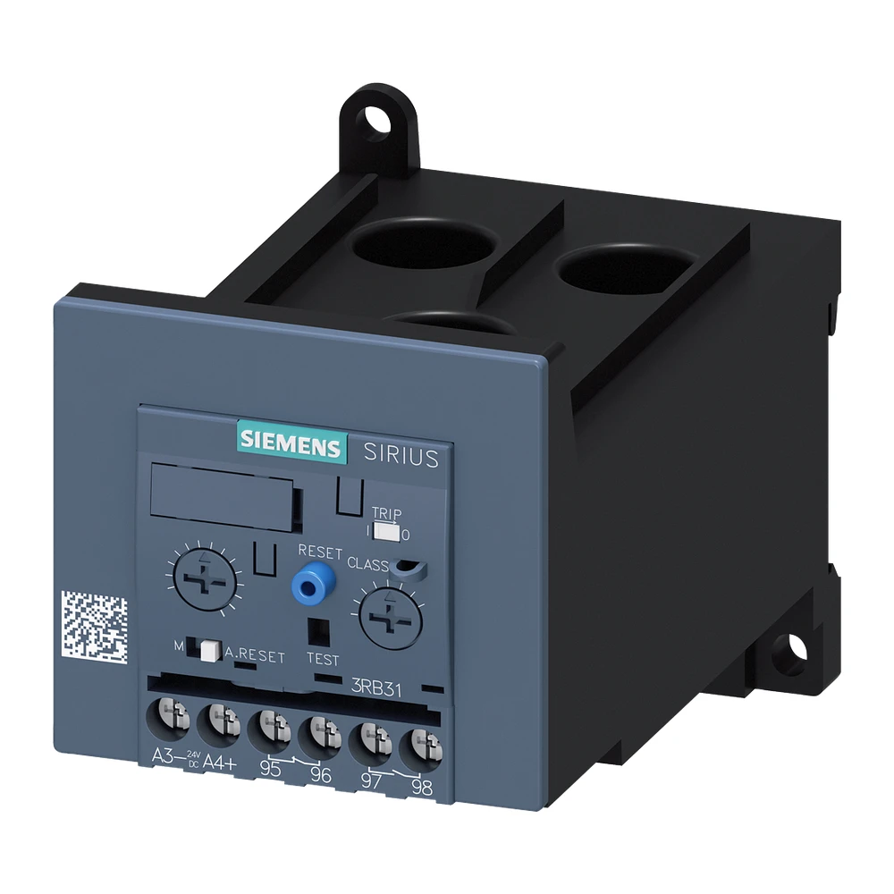 Microprocessor based overload relay - 3RB (Class 5 to 30E – Settable) - 3RB3143-4XW1