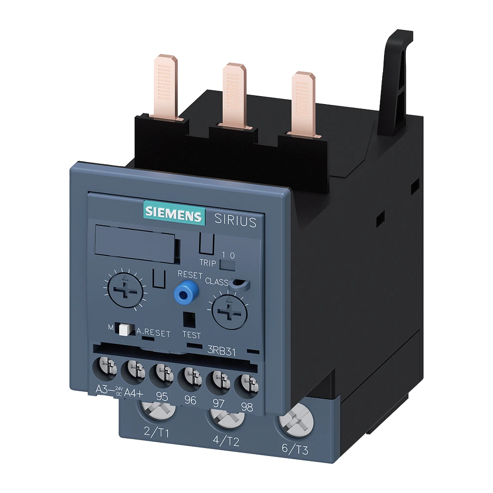 Microprocessor based overload relay - 3RB (Class 5 to 30E – Settable) - 3RB3133-4WB0