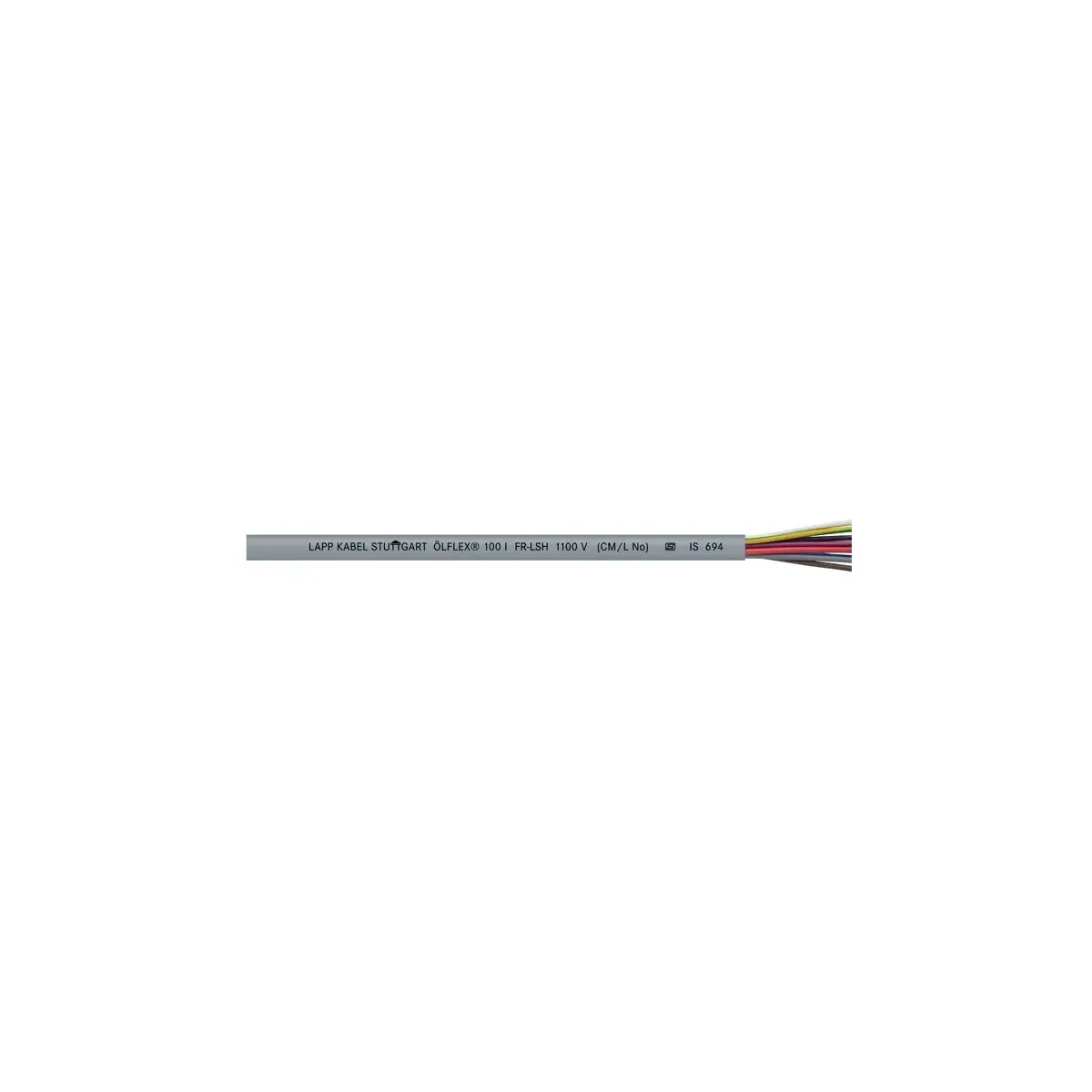ÖLFLEX® 100 I FR-LSH 2 X 0.75 GY - 380810205 