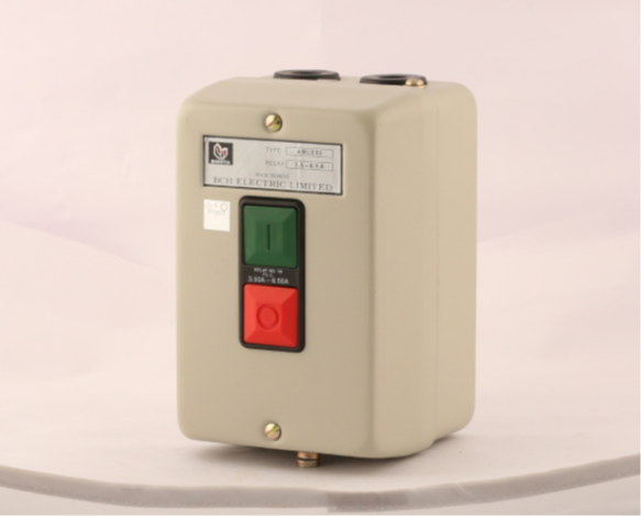 1- Phase Mini Manual Motor Starter upto 3HP(Surface Mounting) -AMLE-50-SP
