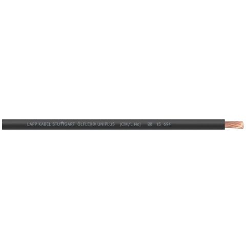Lapp : ÖLFLEX® UNIPLUS 1X10 GY Single core cable; 1X10; grey; Ring; 1,1 kV; PVC; Fixed Installation - 4520065U100