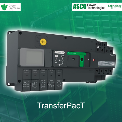 Asco Schneider : TransferPacT Active Automatic, 4P, 160 amps - TA16D4L1604TPE