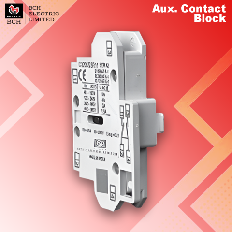 BCH : Aux. Contact Block (side Mounting), 1NC, CE15 & CR - C320KGSR01