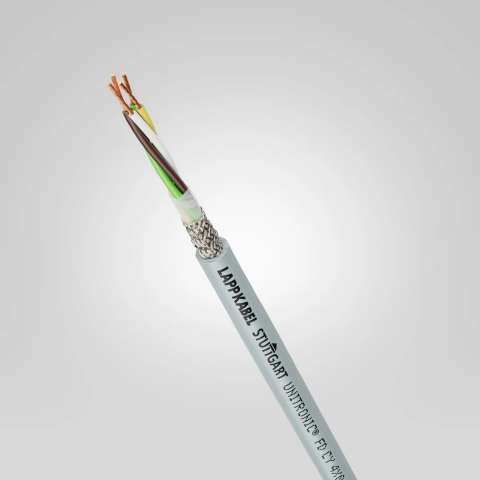 Lapp : UNITRONIC® LiYCY 2x0,25 Low-frequency data cable; 2X0.25; Core colour code: DIN 47100; PVC; Shielded; Flexible - 0034402