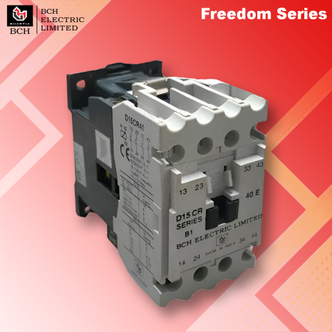BCH : Control Relays Freedom Series, Size : CR : Contact Configuration : 4NO - D15CR40