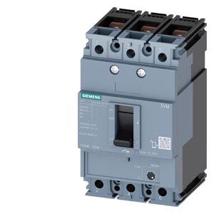 Siemens : SENTRON 3VM, Motor Starter Protection, 3pole, Adjustable Magnetic (AM) trip unit - 3VM1163-5MH32-0AA0
