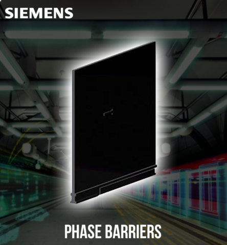 Siemens : Phase Barriers# 3VJ13 (VJ1 400) - 3VJ9417-0CA00