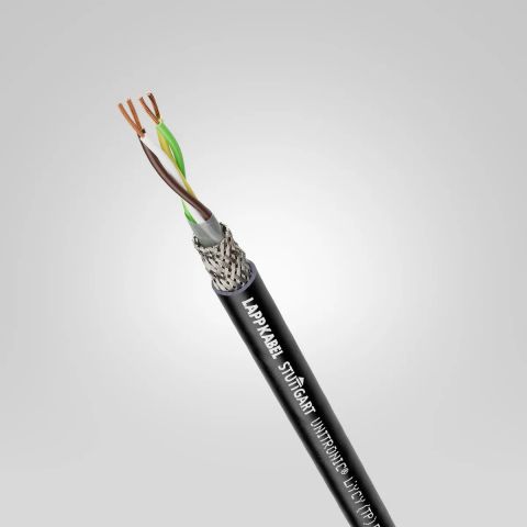 Lapp : UNITRONIC® LiYCY (TP) 2x2x0,25 Low-frequency data cable; 2X2X0.25; Core colour code: DIN 47100; PVC; Shielded; Flexible - 0035800