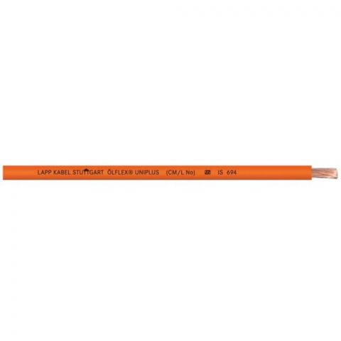 Lapp : ÖLFLEX® UNIPLUS 1X1.5 OG Single core cable; 1X1.5; orange; Ring; 1,1 kV; PVC; Fixed Installation - 4520091U100