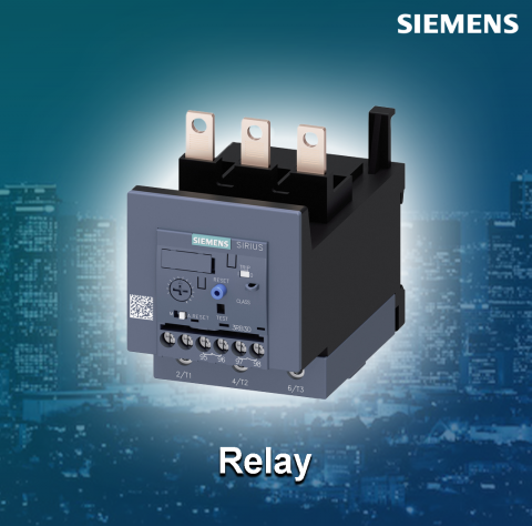 Siemens : 3RB3046-1UB0 (12.5 … 50A Microprocessor based overload relay-Class 10 With overload,phase failure and phase unbalance protections)