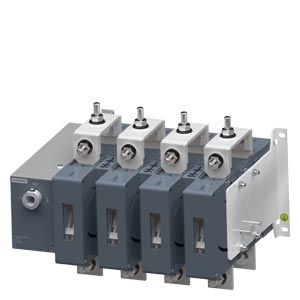 Siemens : Sinova Manual On Load Changeover Switch 3KJ0, 4P, 800A, 415V - 3KJ0348-4AA20-0AA0
