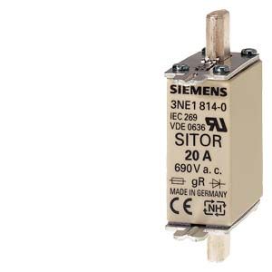Siemens : Fuses for semiconductor protection - SITOR 3NE / 3NC, 16(A) - 3NE18130