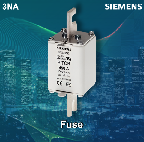 Siemens : 3NA72600RC ( 400A HRC fuses (DIN)- High Breaking capacity of 120kA )