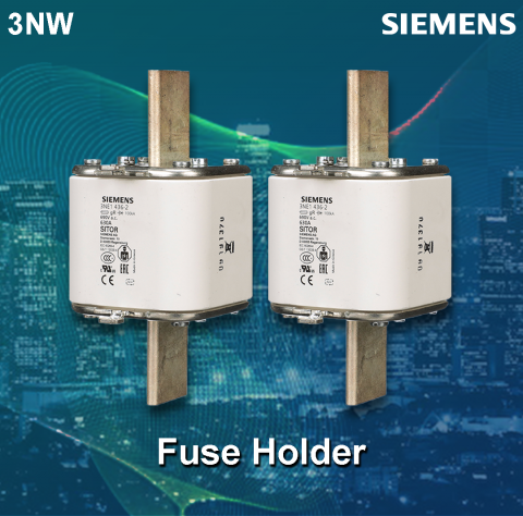 Siemens : 3NWTSDS100 ( 100A Offset tag- HRC fuses (BS) type Breaking capacity of 80kA )