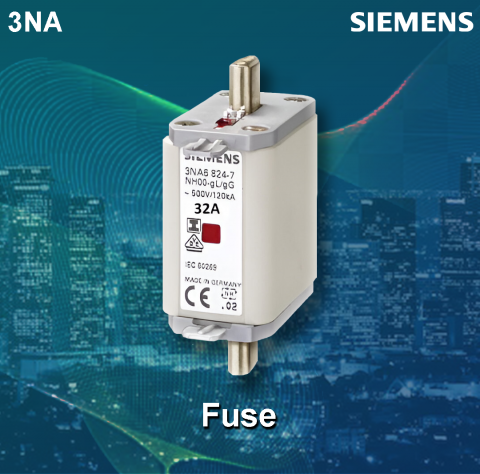 Siemens : 3NA78120RC ( 32A HRC fuses (DIN)- High Breaking capacity of 120kA )