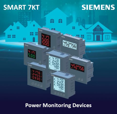 Siemens : Power Monitoring Device Panel instrument for std electrical values Protocol - 7KT0311