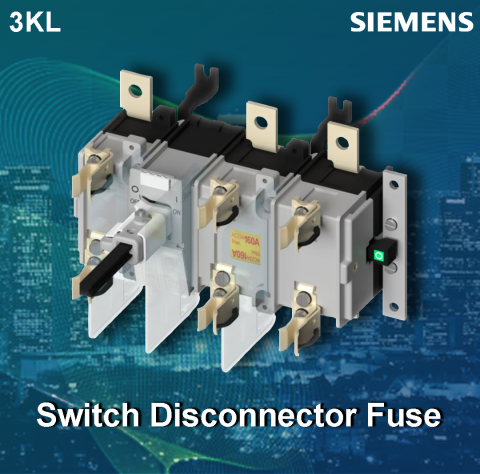 Siemens : 3KL8231-5TA00 ( 160A,3PN Switch disconnector fuse suitable for DIN type HRC fuses )