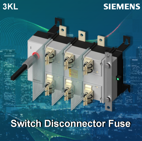 Siemens : 3KL8341-5UA00 ( 400A,3PN Switch disconnector fuse suitable for DIN type HRC fuses )