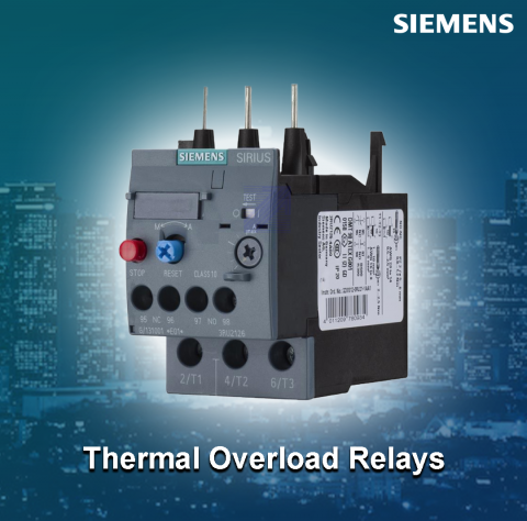 Siemens : 3RU2126-4DB0 (20 ... 25A 3RU - Thermal Overload Relays For contactor mounting - Class 10 - Screw Terminals)