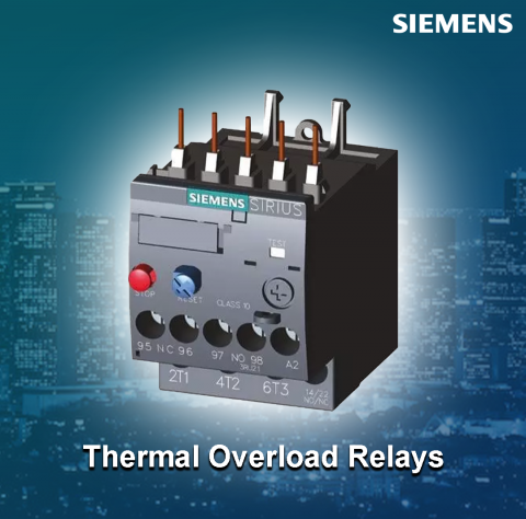 Siemens : 3RU2166-5EB10-8K (140-200A 3RU Thermal Overload Relays For Separate Mounting - Class 10)